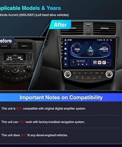 Dash Camera-XTRONS-XTRONS Android 13 Car Stereo Radio Player 10.1 Inch IPS Touch Screen GPS Navigation Built-in DSP Car Play Android Auto Bluetooth Head Unit Supports Backup Camera WiFi OBD2 DVR 4G LTE for Honda Accord 2