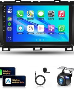 Dash Camera-METEESER-8Core 2+64G Car Stereo for Toyota Prius 2010-2015 Wireless Carplay Android Auto-9 inch 1280 * 720P IPS Touch Screen Radio