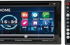 Dash Camera-Audiosavings-Audiosavings Bundle: Power Acoustik PD-625B 6.2″ Car Monitor DVD/CD Receiver w/Bluetooth/USB/AUX Bundle with Rockville RBC1 Rear View Backup Car Camera- Easy Mount 2