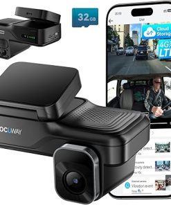 Dash Camera-FocuWay-Dash Cam Front Inside- 4G LTE Security Cam for Car Dash Camera-FocuWay-Dash Cam Front Inside- 4G LTE Security Cam for Car