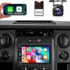 Dash Camera-TopWeb-5GWiFi Upgrade Car Stereo Radio for Chevrolet Silverado 1500HD 2500HD 3500HD 2007 2008 2009 2010 2011 2012 2013- Wireless Carplay and Android Auto – 4GB+32GB 10.2 inch Touchscreen Bluetooth FM SWC 4