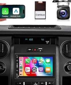 Dash Camera-Rimoody-2+64G Android Car Radio Stereo for Ford F150 F250 F350 Fusion Edge Explorer Taurus Freestar with Wireless Carplay Android Auto- 7” Touch Screen Head Unit with GPS WiFi Bluetooth FM EQ Backup Camera