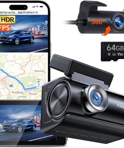 Dash Camera-Faninso-4k Dash Cam Front and Rear – Dash Camera for Cars and Trucks- Audio Alerts Dash Camera-Faninso-4k Dash Cam Front and Rear – Dash Camera for Cars and Trucks- Audio Alerts