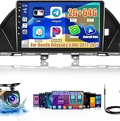 Dash Camera-Inefala-2+64G Screen for Honda Odyssey 2011 2012 2013 2014 2015 2016 2017 CarPlay Stereo Android 13 Car Radio 9 Inch Touchscreen Android Auto Backup Camera GPS FM RDS DSP 26UI Dash Camera-Inefala-2+64G Screen for Honda Odyssey 2011 2012 2013 2014 2015 2016 2017 CarPlay Stereo Android 13 Car Radio 9 Inch Touchscreen Android Auto Backup Camera GPS FM RDS DSP 26UI
