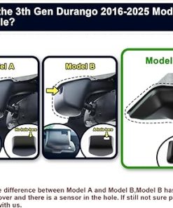Dash Camera-mangoal-Front 4K & Rear 1080P Dash Cam Custom Fit for Dodge Durango 2016 2017 2018 2019 2020 2021 2022 2023 2024 2025 (Model C)- Citadel GT GT Plus SRT 392 2