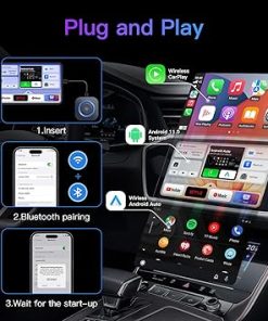Dash Camera-AuroraLink-Wireless CarPlay/Android Auto Adapter- Magic Ai Box Supports NetfIix/YouTube/Tiktok/Disney+ 2
