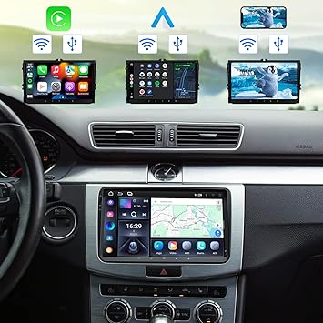 Dash Camera-EONON-Eonon Android 13 CarPlay Car Stereo Compatible with Volkswagen Golf Passat SEAT Skoda- 9” Android Auto Touchscreen Headunit 3 Dash Camera-EONON-Eonon Android 13 CarPlay Car Stereo Compatible with Volkswagen Golf Passat SEAT Skoda- 9'' Android Auto Touchscreen Headunit - Image 3