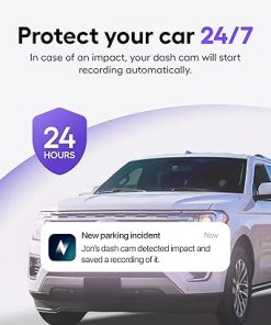 Dash Camera-Nexar-Nexar Beam GPS Dash Cam – Dash Camera for Cars with 32GB SD Card Included Unlimited Cloud Storage 24H Parking Mode Dash Cam for Cars. Wireless Car Camera with 1-Year Nexar Classic App Subscription. 2
