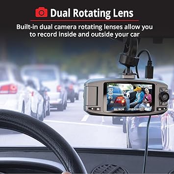 Dash Camera-Whistler-Whistler D2200S 2 Channel Dash Cam Front and Inside- 1080P Dash Camera 3 Dash Camera-Whistler-Whistler D2200S 2 Channel Dash Cam Front and Inside- 1080P Dash Camera - Image 3