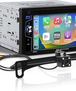 Dash Camera-BOSS Audio Systems-BOSS Audio Systems Elite Series BE62CP-C Car Stereo – Apple CarPlay- 6.2 Inch Double Din
