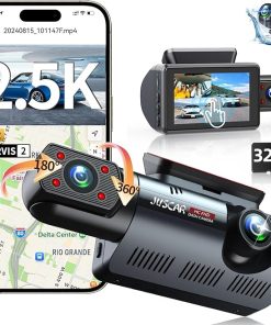 Dash Camera-Juscar-Smart 3 Channel WiFi Dash Cam with GPS- Voice Control Dash Camera-Juscar-Smart 3 Channel WiFi Dash Cam with GPS- Voice Control