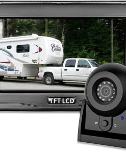 Dash Camera-MHCABSR-Wireless Backup Camera Systems for Trucks with 4.3inch LCD Monitor- WiFi Magnetic Back up Camera Built-in Rechargeable Battery