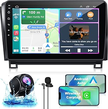 Dash Camera-Inexaccessories-5GWiFi Upgrade Car Stereo for Toyota Tundra 2007-2013 Toyota Sequoia 2008-2018-4+64GB Touch Screen Car Radio with Wireless Carplay Android Auto Voice Control GPS Bluetoth EQ FM SWC Dash Camera-Inexaccessories-5GWiFi Upgrade Car Stereo for Toyota Tundra 2007-2013 Toyota Sequoia 2008-2018-4+64GB Touch Screen Car Radio with Wireless Carplay Android Auto Voice Control GPS Bluetoth EQ FM SWC