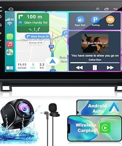 Dash Camera-Inexaccessories-5GWiFi Upgrade Car Stereo for Toyota Tundra 2007-2013 Toyota Sequoia 2008-2018-4+64GB Touch Screen Car Radio with Wireless Carplay Android Auto Voice Control GPS Bluetoth EQ FM SWC Dash Camera-Inexaccessories-5GWiFi Upgrade Car Stereo for Toyota Tundra 2007-2013 Toyota Sequoia 2008-2018-4+64GB Touch Screen Car Radio with Wireless Carplay Android Auto Voice Control GPS Bluetoth EQ FM SWC