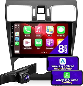 Dash Camera-CGOGC-Android Car Radio Upgrade Compatible with Wireless Carplay Android Auto for Subaru Forester Impreza WRX 8 Core TouchScreen Stereo Bluetooth GPS WIFI AM/FM Camera Navigation Head Unit (2016-2018) Dash Camera-CGOGC-Android Car Radio Upgrade Compatible with Wireless Carplay Android Auto for Subaru Forester Impreza WRX 8 Core TouchScreen Stereo Bluetooth GPS WIFI AM/FM Camera Navigation Head Unit (2016-2018)