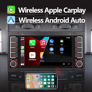 Dash Camera-YZKONG-Car Radio for VW Touareg T5 Multivang 2004-2009- Wireless Apple Carplay and Android Auto HiFi Sound Volkswagen Stereo Touch Screen Car Multimedia Player with Bluetooth AM/FM USB Port 2 Dash Camera-YZKONG-Car Radio for VW Touareg T5 Multivang 2004-2009- Wireless Apple Carplay and Android Auto HiFi Sound Volkswagen Stereo Touch Screen Car Multimedia Player with Bluetooth AM/FM USB Port - Image 2