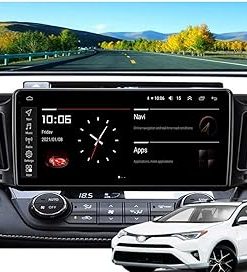Dash Camera-LUOWAN-Android Radio for Toyota RAV4 2013-2018 10.5inch Tesla Style Car in-Dash GPS Navigation IPS Touch Screen WiFi Free Rear Camera Dash Camera-LUOWAN-Android Radio for Toyota RAV4 2013-2018 10.5inch Tesla Style Car in-Dash GPS Navigation IPS Touch Screen WiFi Free Rear Camera