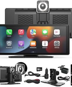 Dash Camera-VERYMODEL-Wireless Portable Carplay Screen for Car – 10.26in HD IPS Apple Carplay & Android Auto- with 4K Dash Cam Dash Camera-VERYMODEL-Wireless Portable Carplay Screen for Car – 10.26in HD IPS Apple Carplay & Android Auto- with 4K Dash Cam