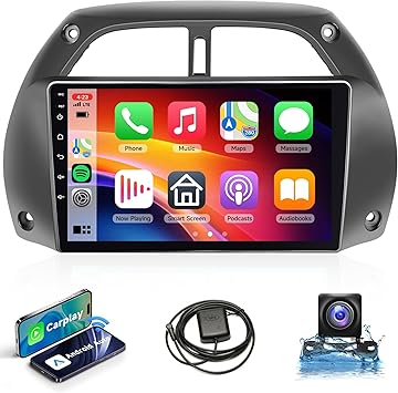 Dash Camera-Rimoody-2G+64G Car Radio for Toyota RAV4 2001-2006- Rimoody Android 13 Car Stereo Wireless Carplay and Android Auto 9 Inch Touch Screen Mirror Link Bluetooth FM/RDS EQ GPS WiFi SWC Backup Camera Dash Camera-Rimoody-2G+64G Car Radio for Toyota RAV4 2001-2006- Rimoody Android 13 Car Stereo Wireless Carplay and Android Auto 9 Inch Touch Screen Mirror Link Bluetooth FM/RDS EQ GPS WiFi SWC Backup Camera