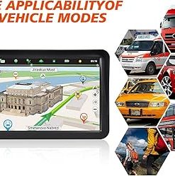 Dash Camera-MRSXWPY-GPS Car Navigator- 9 Inch Display 2