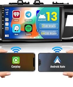 Dash Camera-Hikity-Android 13 Car Stereo for Toyota Corolla 2013 2014 2015 2016 Wireless Carplay Android Auto- 2+64GB Dash Camera-Hikity-Android 13 Car Stereo for Toyota Corolla 2013 2014 2015 2016 Wireless Carplay Android Auto- 2+64GB