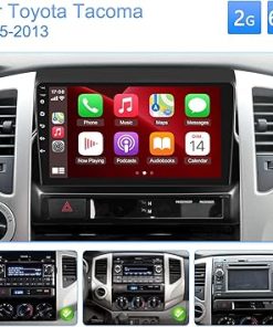Dash Camera-EKAT-Android 13 Car Radio for Toyota Tacoma 2005 2006 2007 2008 2009 2010 2011 2012 2013- 9 inch Touchscreen Stereo with Carplay | Android Auto | Hi-Fi | Mirror Link+Backup Camera and Mic [2+64G] 2