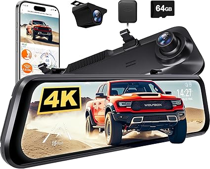 Dash Camera-WOLFBOX-G850 PRO & Circular Polarizing Lens 2 Dash Camera-WOLFBOX-G850 PRO & Circular Polarizing Lens - Image 2