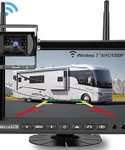 Dash Camera-VECLESUS-Wireless Backup Camera for Trucks VMW7 high Definition 1080P 7” IPS Monitor System-High-Speed Stable Transmission & Waterproof for Truck Dash Camera-VECLESUS-Wireless Backup Camera for Trucks VMW7 high Definition 1080P 7” IPS Monitor System-High-Speed Stable Transmission & Waterproof for Truck