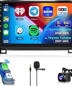 Dash Camera-podofo-2G+64G Android Car Stereo for Toyota Sequoia 2008-2019/for Toyota Tundra 2007-2013 with Wireless Carplay Android Auto- 10.1 Inch Touch Screen Car Radio Dash Camera-podofo-2G+64G Android Car Stereo for Toyota Sequoia 2008-2019/for Toyota Tundra 2007-2013 with Wireless Carplay Android Auto- 10.1 Inch Touch Screen Car Radio