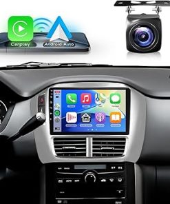 Dash Camera-Rimoody-2+64G Android Car Radio Car Stereo for Honda Pilot 2006 2007 2008 with Wireless Carplay Android Auto- 9 Inch Head Unit Touch Screen with Mirror Link GPS WiFi Bluetooth FM RDS EQ AHD Backup Camera SWC