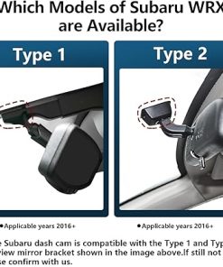 Dash Camera-mangoal-4K Dash Cam Custom fit for Subaru WRX 2016+- Base Limited Premium TR GT etc 2
