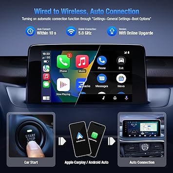 Dash Camera-KAMING-Wireless CarPlay Adapter with Tiktok Hulu- CarPlay Streaming to Car and TV 2 Dash Camera-KAMING-Wireless CarPlay Adapter with Tiktok Hulu- CarPlay Streaming to Car and TV - Image 2