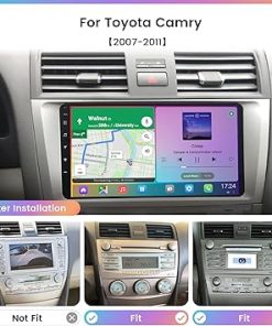 Dash Camera-dasaita-Dasaita 9″ Android 11 Car Stereo for Toyota Camry 2007 2008 2009 2010 2011 with Carplay- Android Auto 2
