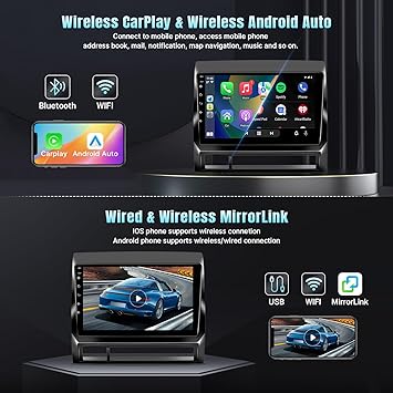 Dash Camera-Naifay-Naifay Car Radio Stereo for Toyota Tacoma 2005 2006 2007 2008 2009 2010 2011 2012 2013 2014 2015- 9 Inch IPS Touch Screen for Tacoma Car Radio Bluetooth Wireless Carplay Android Auto GPS WiFi Camera 3 Dash Camera-Naifay-Naifay Car Radio Stereo for Toyota Tacoma 2005 2006 2007 2008 2009 2010 2011 2012 2013 2014 2015- 9 Inch IPS Touch Screen for Tacoma Car Radio Bluetooth Wireless Carplay Android Auto GPS WiFi Camera - Image 3