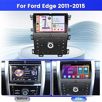 Dash Camera-Inefala-2+64G Screen for Ford Edge 2011 2012 2013 2014 2015 CarPlay Stereo Android 13 Car Radio 9 Inch Touchscreen Android Auto Backup Camera GPS FM RDS DSP 26UI 2 Dash Camera-Inefala-2+64G Screen for Ford Edge 2011 2012 2013 2014 2015 CarPlay Stereo Android 13 Car Radio 9 Inch Touchscreen Android Auto Backup Camera GPS FM RDS DSP 26UI - Image 2