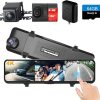 Dash Camera-FITCAMX-Fitcamx 2K Dual Dash Cam for 2021-2025 Honda Odyssey EX LX Touring Elite Sport EX-L- OEM Style 4
