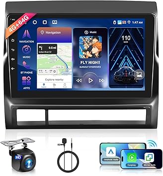 Dash Camera-METEESER-4+64G for Toyota Tacoma 2005-2015 Wireless CarPlay Car Stereo Car Radio-9 Inch Android Auto IPS ππππ*ππππ ππ’π
π’ Touchscreen Dash Camera-METEESER-4+64G for Toyota Tacoma 2005-2015 Wireless CarPlay Car Stereo Car Radio-9 Inch Android Auto IPS ππππ*ππππ ππ’π
π’ Touchscreen