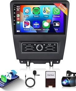 Dash Camera-Rimoody-8 Core 2+64G Android Car Stereo for Ford Mustang 2010 2011 2012 2013 2014 with Wireless Carplay Android Auto- 10.1” Touch Screen Car Radio Mirror Link WiFi GPS Bluetooth FM/RDS DSP Backup Camera SWC Dash Camera-Rimoody-8 Core 2+64G Android Car Stereo for Ford Mustang 2010 2011 2012 2013 2014 with Wireless Carplay Android Auto- 10.1” Touch Screen Car Radio Mirror Link WiFi GPS Bluetooth FM/RDS DSP Backup Camera SWC