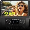 Dash Camera-j Junsun-4+64GB Qualcomm Car Radio Stereo for Chevy Chevrolet Silverado 2007-2013 Tahoe Equinox GMC Sierra Yukon Android 13 with CarPlay Android Auto Bluetooth5.0