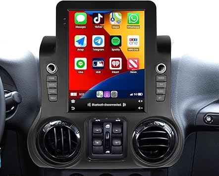 Dash Camera-UNITOPSCI-UNITOPSCI 4G+64G Android Car Radio for Jeep Wrangler 2011-2014 Wireless Apple CarPlay Android Auto 9.7 Inch IPS Vertical Touch Screen Bluetooth 5.1 GPS Navigation Mirror Link DPS SWC + Camera Mic Dash Camera-UNITOPSCI-UNITOPSCI 4G+64G Android Car Radio for Jeep Wrangler 2011-2014 Wireless Apple CarPlay Android Auto 9.7 Inch IPS Vertical Touch Screen Bluetooth 5.1 GPS Navigation Mirror Link DPS SWC + Camera Mic