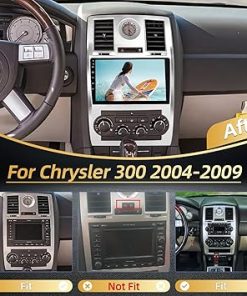 Dash Camera-EKAT-EKAT for Chrysler 300 2004-2009 [2+64G] Android Car Stereo with Wireless Carplay and Android Auto – 9 Inch Touchscreen Radio with EQ DSP- GPS 2