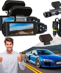 Dash Camera-Elugty-DualView Dash Cam 1080P- 1080p HD Vision Wide Angle Traffic Recorder Dash Camera-Elugty-DualView Dash Cam 1080P- 1080p HD Vision Wide Angle Traffic Recorder