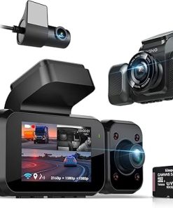 Dash Camera-RexingUSA-4K 3-Channel Dash Cam with Wi-Fi- GPS Dash Camera-RexingUSA-4K 3-Channel Dash Cam with Wi-Fi- GPS