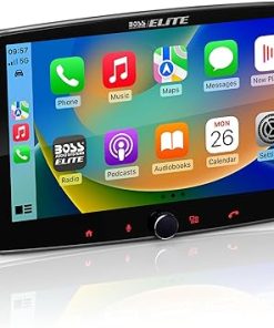 Dash Camera-BOSS Audio Systems-BOSS Audio Systems Elite Series BECPA10W Car Stereo – Wireless Apple CarPlay & Android Auto- Single Din