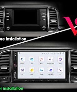 Dash Camera-KooDux-8 core Android Double 2 Din Car Stereo Wireless Apple CarPlay/Android Auto- Fast Phone Charge 2