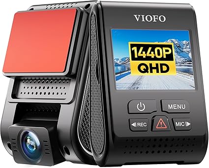 Dash Camera-VIOFO-VIOFO Dash Cam A119 V3 2K 2560x1440P Quad HD+ 60FPS Front Car Dash Camera- 5MP STARVIS Sensor Dash Camera-VIOFO-VIOFO Dash Cam A119 V3 2K 2560x1440P Quad HD+ 60FPS Front Car Dash Camera- 5MP STARVIS Sensor