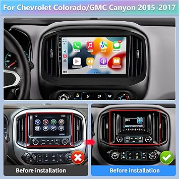 Dash Camera-podofo-Podofo 2+64G Wireless Apple Carplay Android Auto Car Stereo for Chevy Colorado GMC Canyon Radio Upgrade 2015 2016 2017 2018 2019-9 Inch QLED Touch Screen Audio with GPS/DSP/SWC/Bluetooth/WiFi/FM&RDS 2 Dash Camera-podofo-Podofo 2+64G Wireless Apple Carplay Android Auto Car Stereo for Chevy Colorado GMC Canyon Radio Upgrade 2015 2016 2017 2018 2019-9 Inch QLED Touch Screen Audio with GPS/DSP/SWC/Bluetooth/WiFi/FM&RDS - Image 2