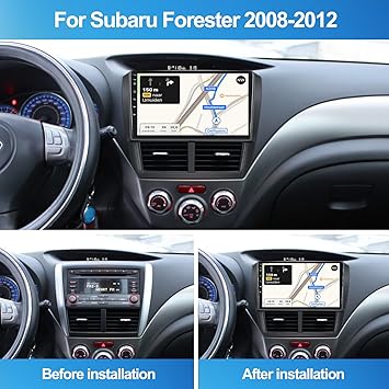 Dash Camera-CAMECHO-CAMECHO Android 13 Car Stereo for Subaru Forester Impreza WRX 2008-2012- Wireless Carplay Android Auto 2 Dash Camera-CAMECHO-CAMECHO Android 13 Car Stereo for Subaru Forester Impreza WRX 2008-2012- Wireless Carplay Android Auto - Image 2