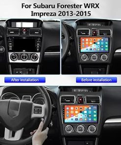 Dash Camera-Zomolither-1+32G Android 13 Car Radio Stereo for Subaru Forester WRX Impreza 2013 2014 2015 with GPS Navigation Head Unit Bluetooth-9″ IPS Touch Screen Mirror Link WiFi FM/RDS Radio USB SWC+Backup Camera&MIC 2