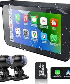 Dash Camera-SETHDA-Motorcycle Dash Cam- Wireless Motorcycle Carplay